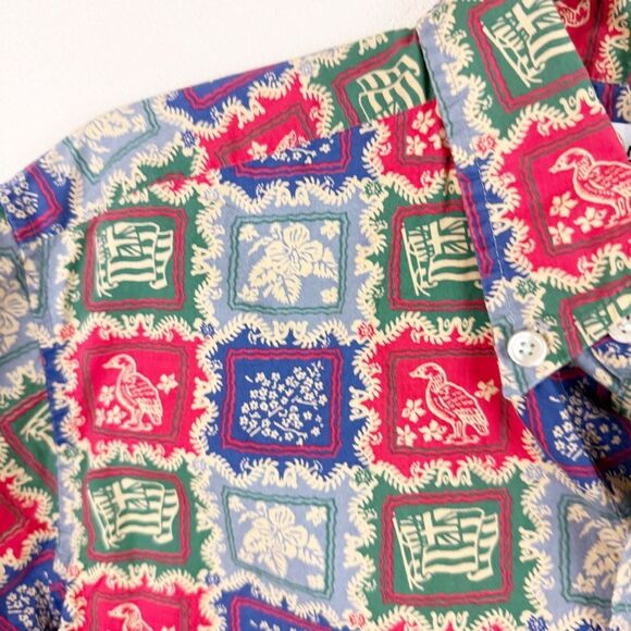 Reyn Sponer Vintage Mens Button Up Shirt Medium **Read Condition** - Picture 3 of 7